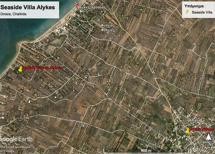 Villa Seaside In Alikes, Chalkida